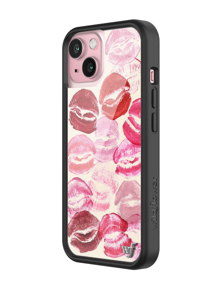 Wildflower iPhone case 15 Kensington Pink Cute
