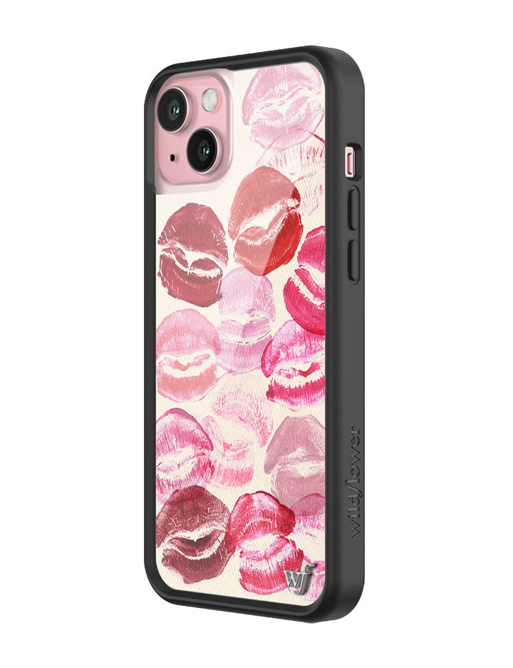 Wildflower iPhone case 15 Plus Kensington Pink Cute