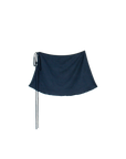 Find Me Now - Key Hole Skirt - Navy -