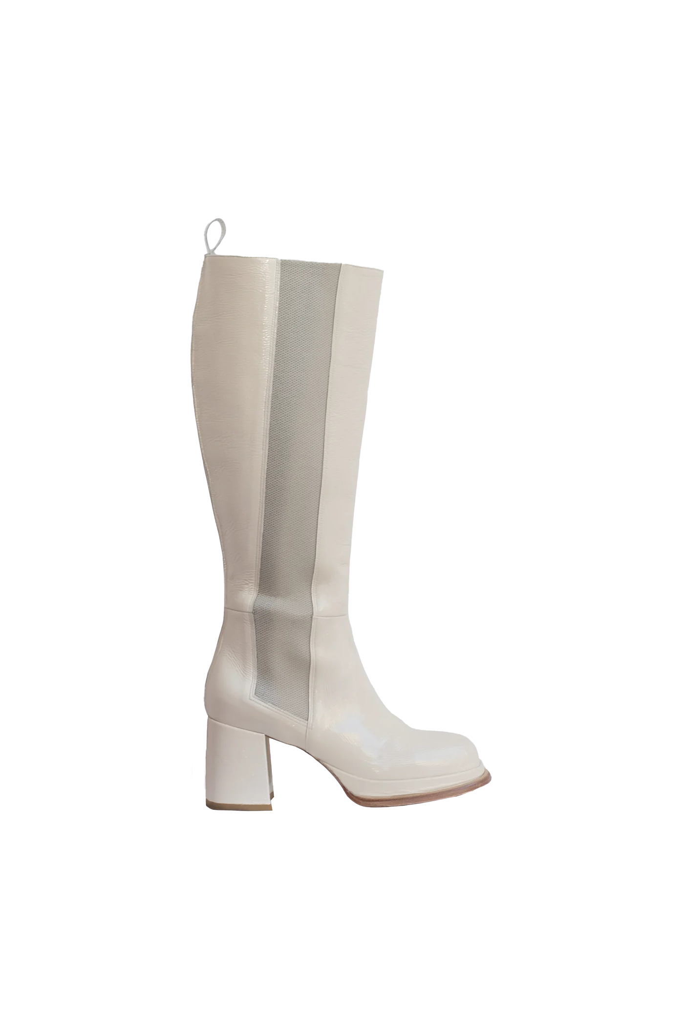 WRAY - Knee High Boot - Ecru -