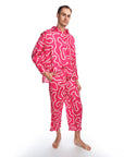 Boyko - Kitt Pants - Hot Pink Squiggle -
