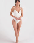 Galamaar - Lola One Piece in Crema -