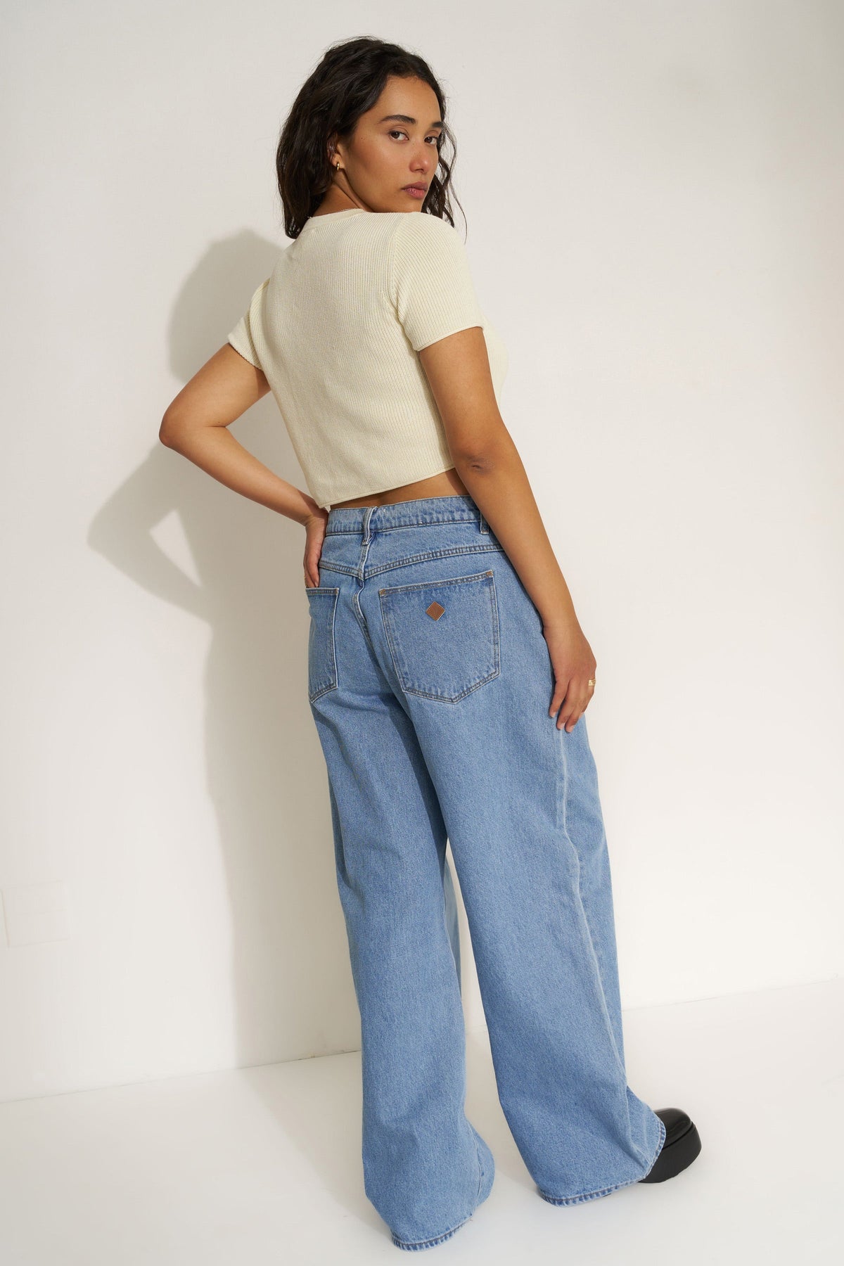 Callahan Knitwear - The Knit Tee - Creme -