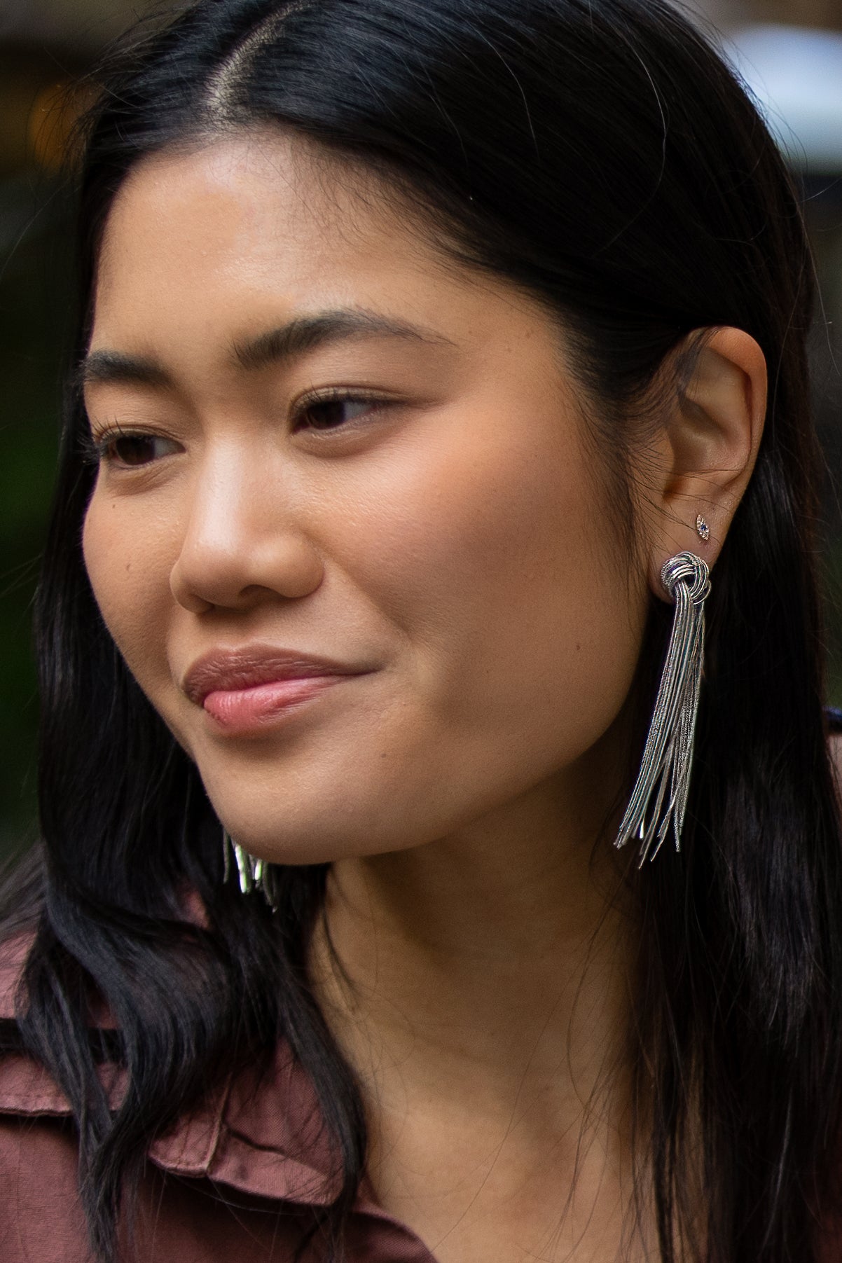 Peter + June - Knot to Be Earring - Silver -