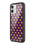 Wildflower iPhone case 16 Plus Polka Dot | Purple and Yellow Cute