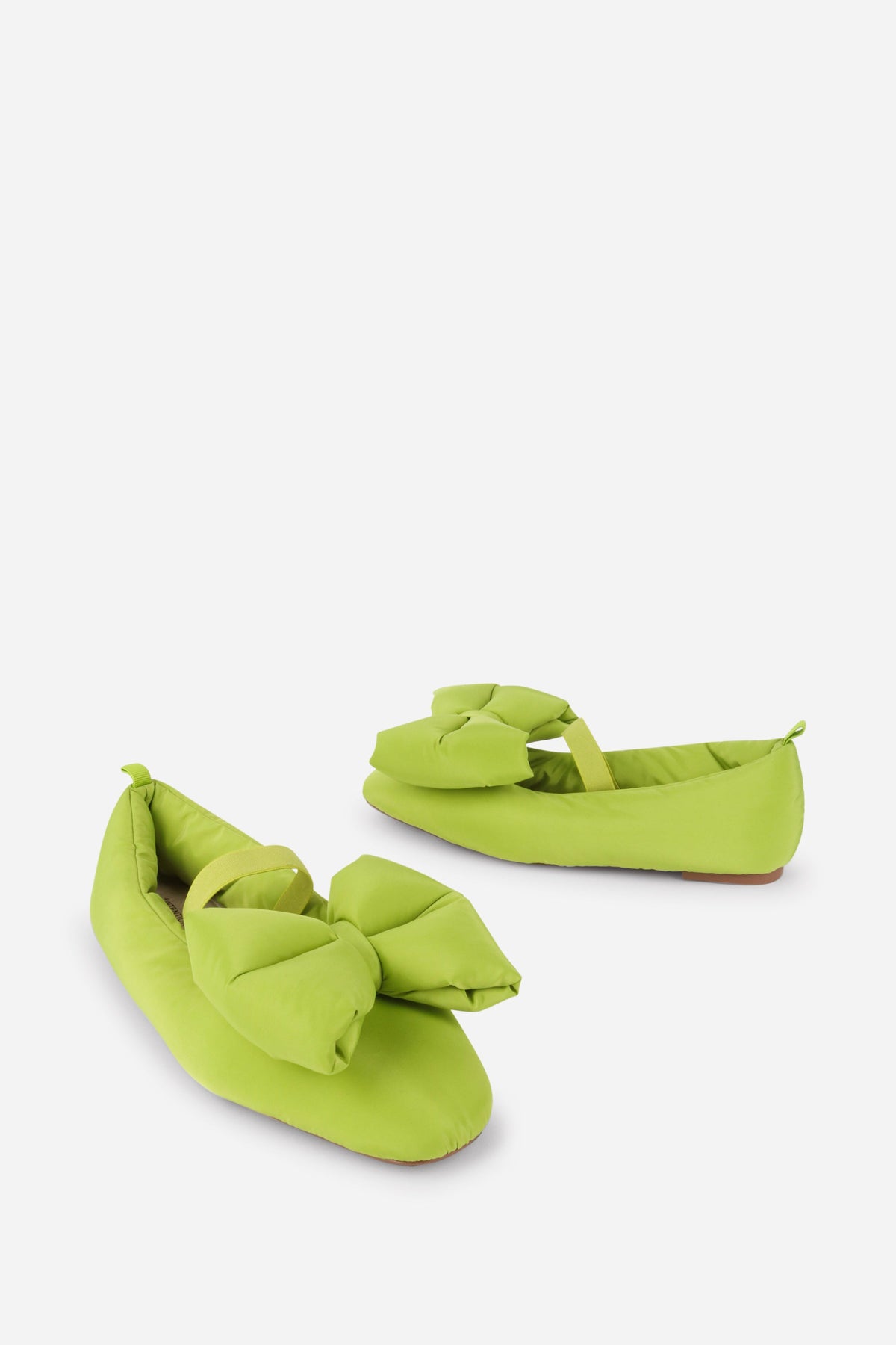Intentionally Blank - Kor Puffer Mary Jane Flat - APPLE TEXTILE