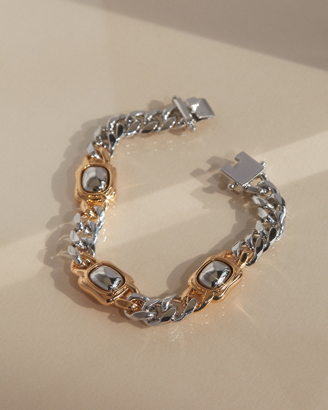 Luv Aj - Kate Bezel Stud Bracelet -