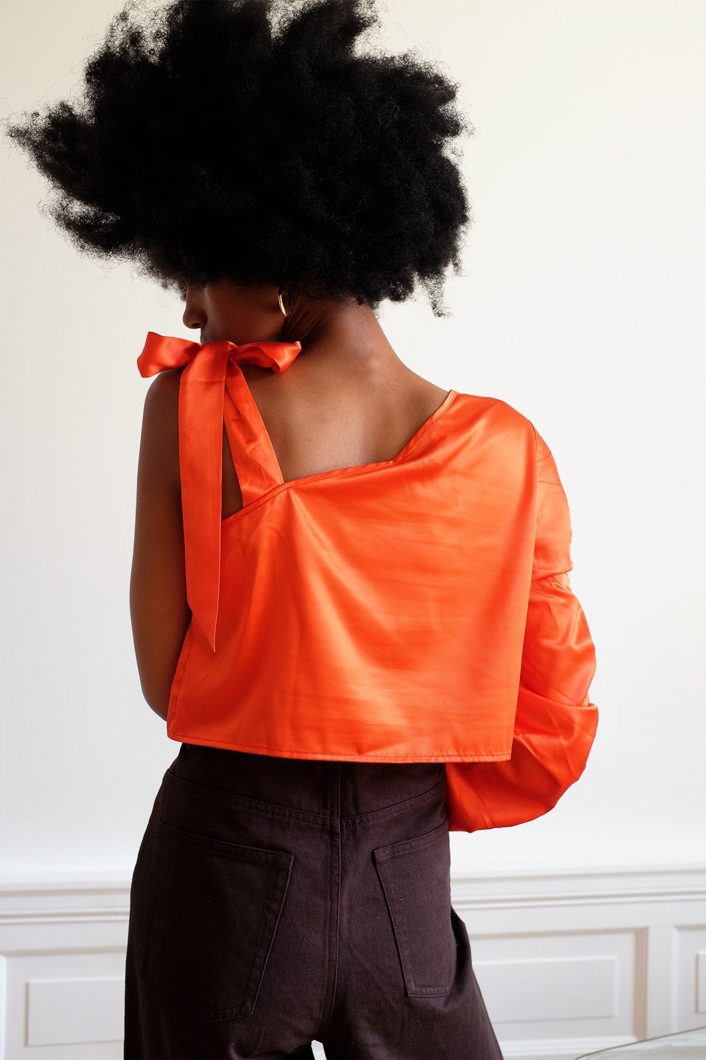WRAY - Kellie Top - Construction Orange -
