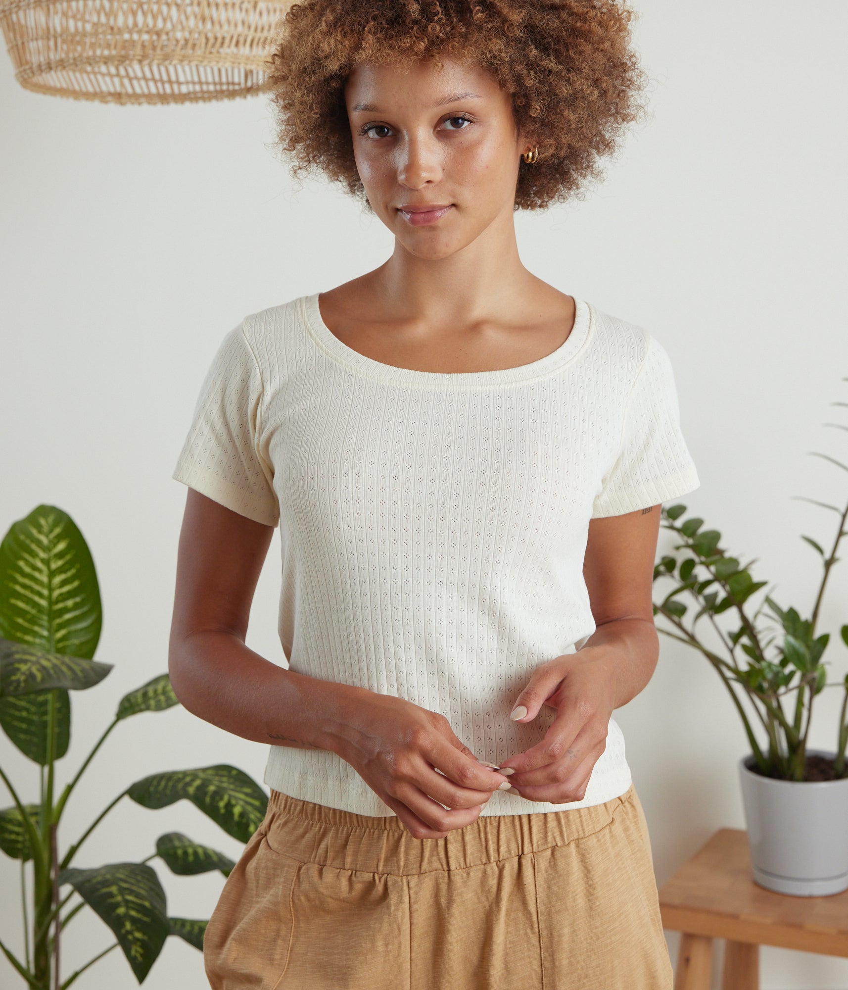 Known Supply - Kirby Top - Pearl -