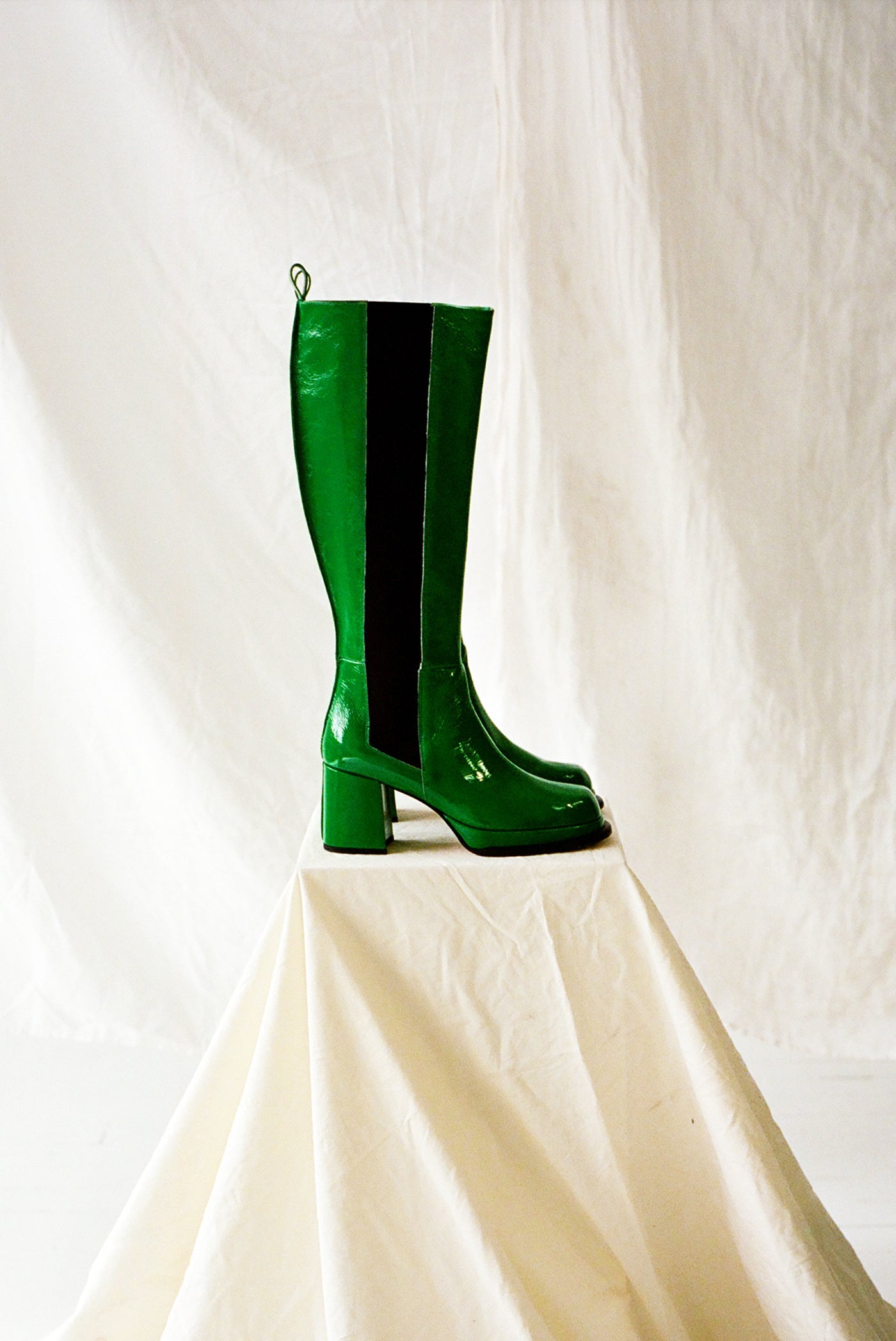 WRAY - Knee High Boot - Kelly Green -