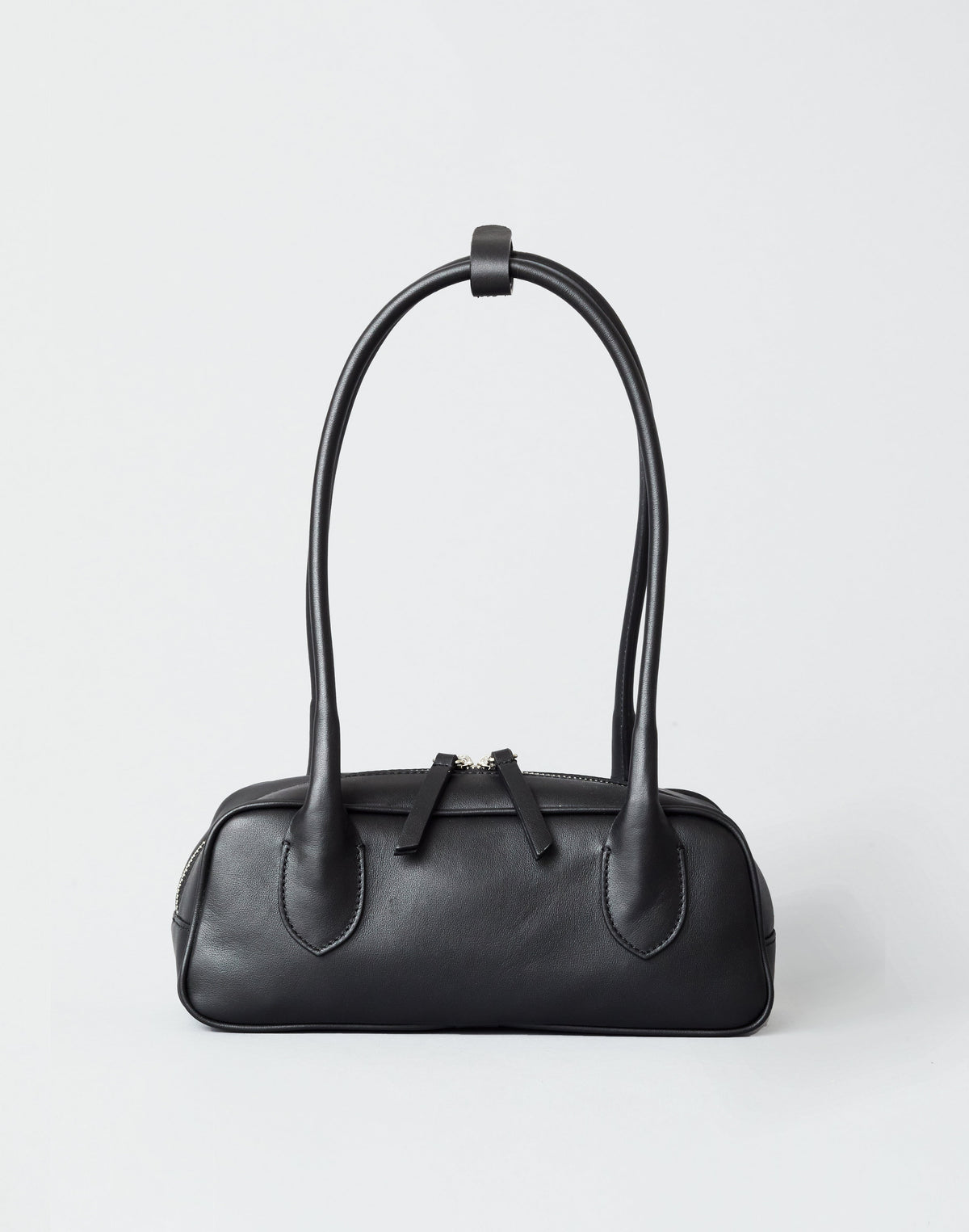 Hyer Goods - Mini La Strada East West Bag - Black Silver