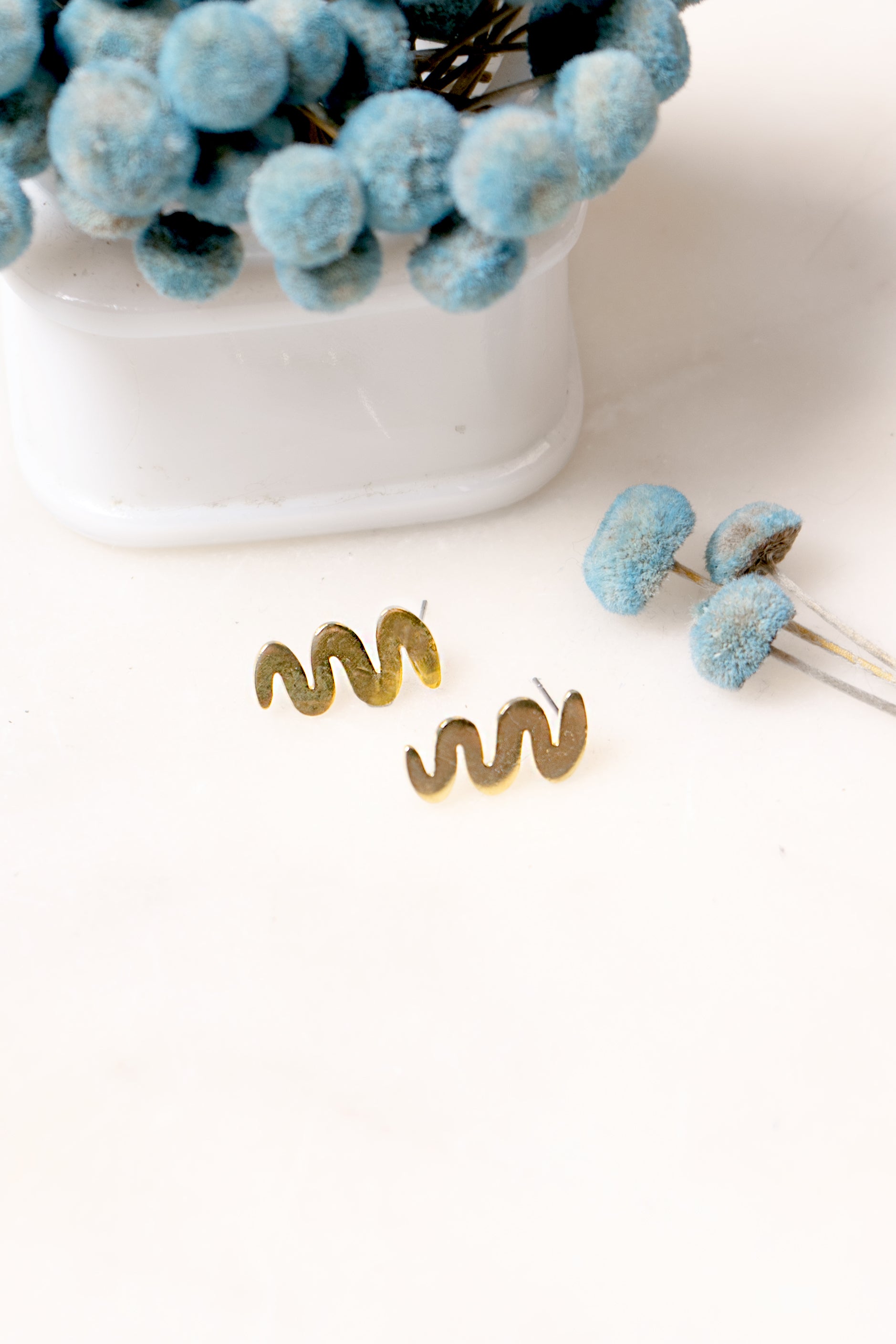 Landry ZigZag Studs