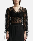 House of Sunny - La Thorn Blouse - Noir -