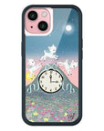 Wildflower iPhone case 15 Laufey Collab Clock Cute