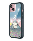 Wildflower iPhone case 15 Laufey Collab Clock Cute