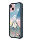 Wildflower iPhone case 15 Plus Laufey Collab Clock Cute