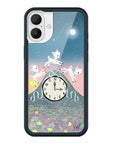 Wildflower iPhone case 16 Plus Laufey Collab Clock Cute