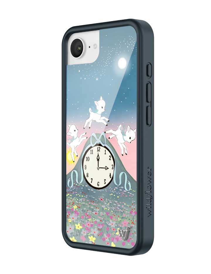 Wildflower iPhone case 17e Laufey Collab Clock Cute