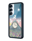 Wildflower Galaxy S25 case Plus Laufey Collab Clock Cute