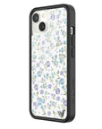 Wildflower Lilac And Blue Floral iPhone 13 Case