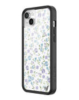 Wildflower Lilac And Blue Floral iPhone 14 Case