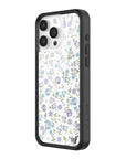 Wildflower Lilac And Blue Floral iPhone 15 Pro Max Case