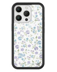 Wildflower Lilac And Blue Floral iPhone 16 Pro Case