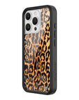 Wildflower Leopard Love iPhone 16 Pro Case