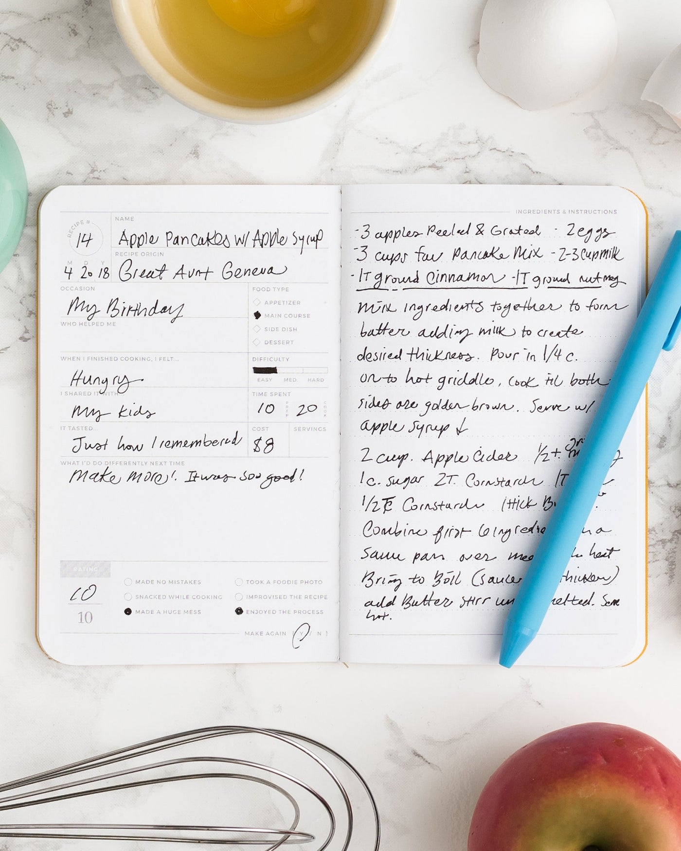 Letterfolk - Passport Recipe -