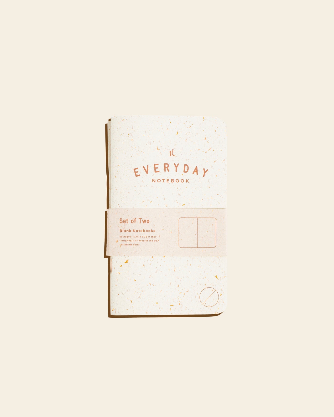 Letterfolk - Everyday Notebook Original 2-Pack Blank -