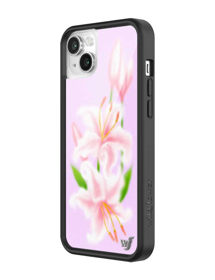 Wildflower iPhone case 13 Sweet Lily Lilac Cute