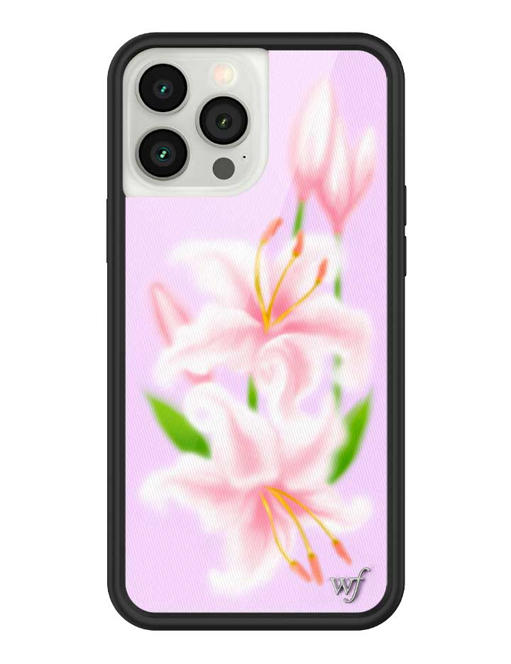 Wildflower iPhone case 13 Pro Max Sweet Lily Lilac Cute