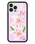 Wildflower iPhone case 13 Pro Max Sweet Lily Lilac Cute