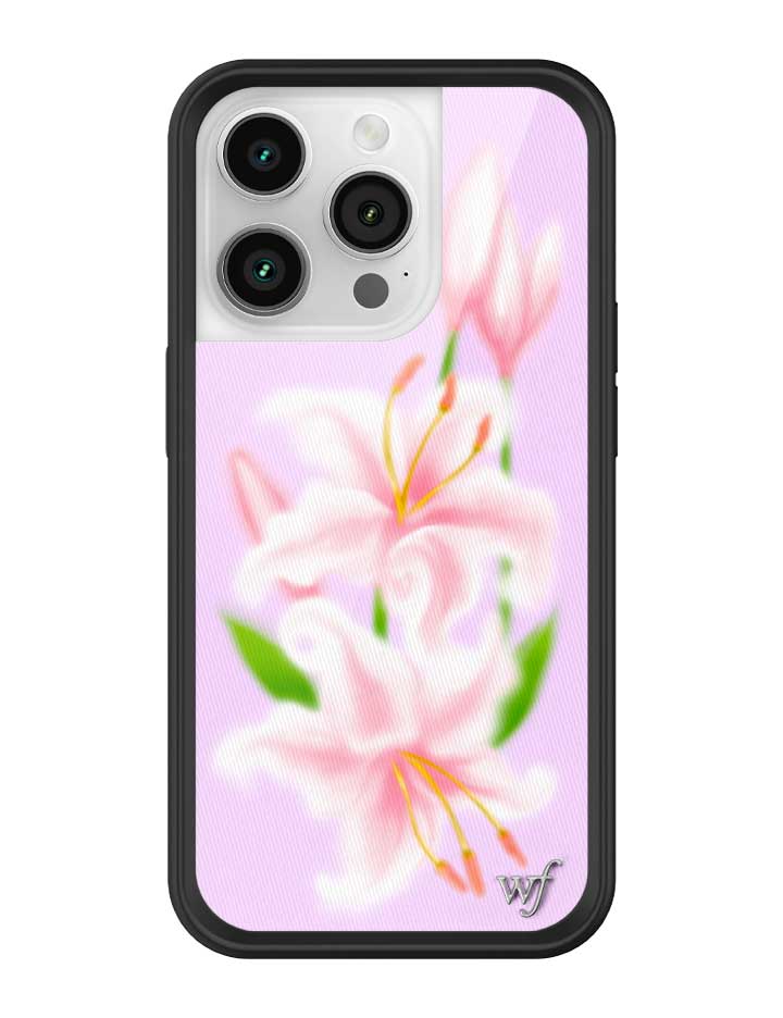 Wildflower iPhone case 14 Pro Sweet Lily Lilac Cute