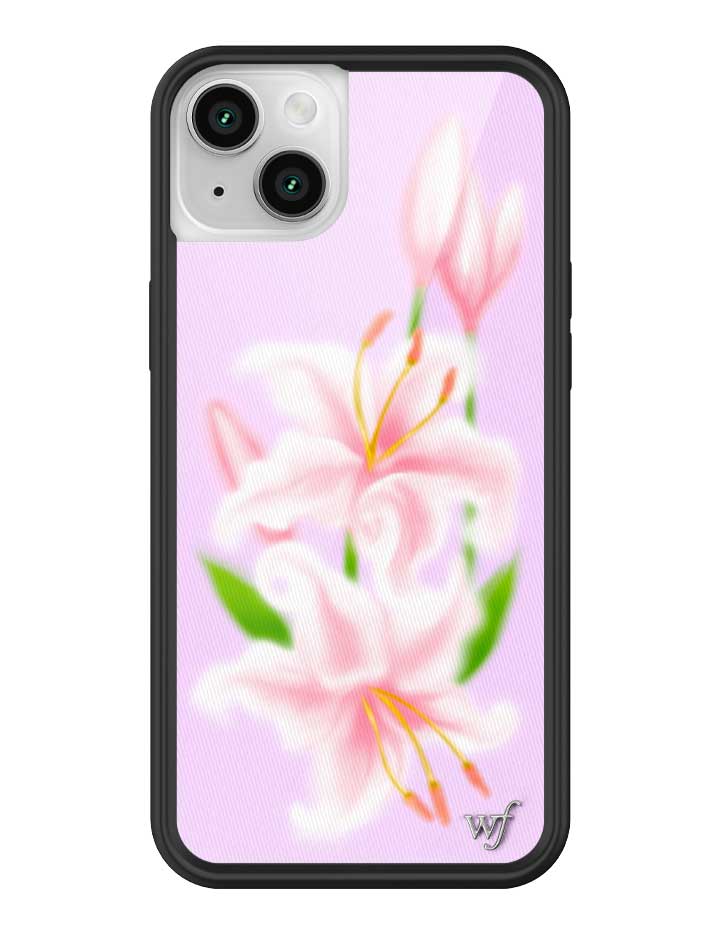Wildflower iPhone case 14 Plus Sweet Lily Lilac Cute