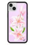Wildflower iPhone case 14 Plus Sweet Lily Lilac Cute