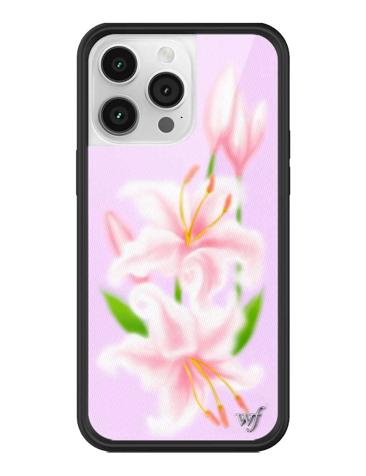 Wildflower iPhone case 14 Pro Max Sweet Lily Lilac Cute