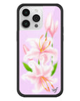 Wildflower iPhone case 14 Pro Max Sweet Lily Lilac Cute