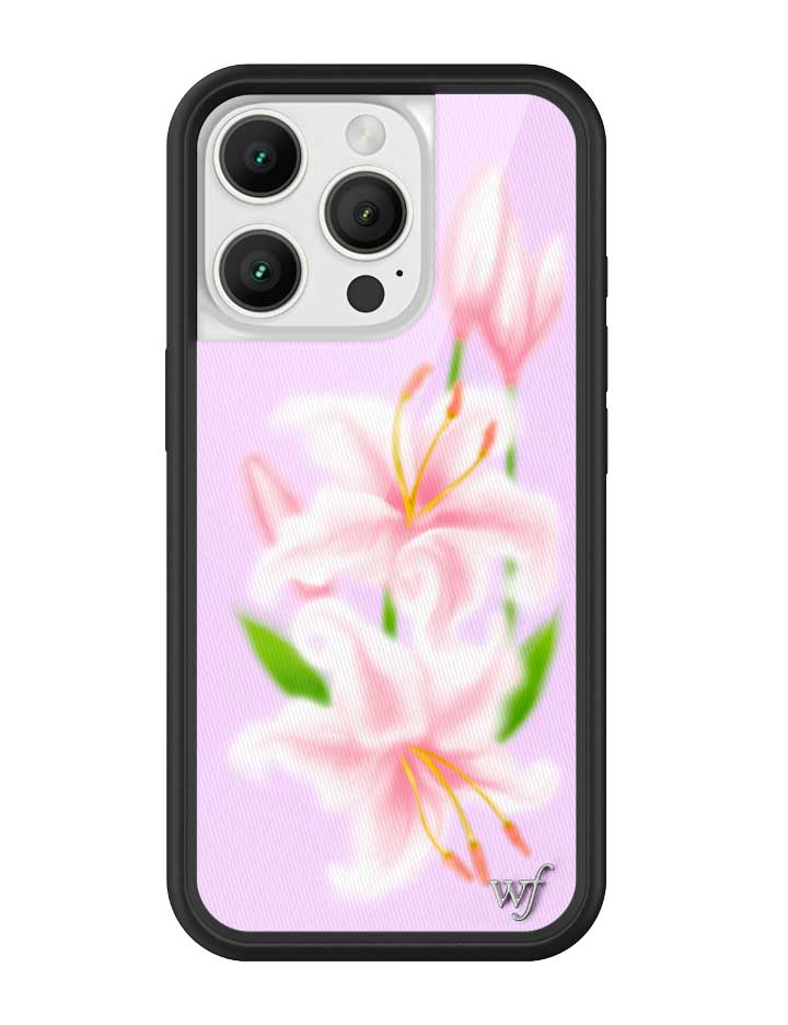 Wildflower iPhone case 16 Pro Sweet Lily Lilac Cute