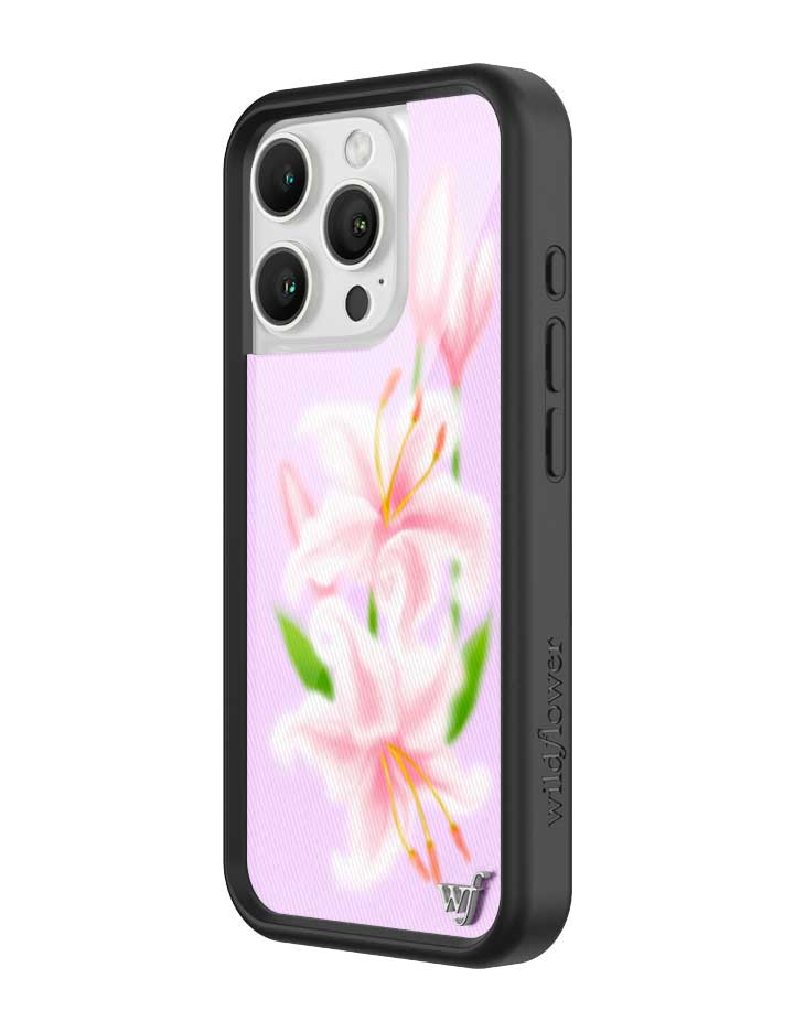 Wildflower iPhone case 16 Pro Sweet Lily Lilac Cute