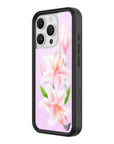 Wildflower iPhone case 16 Pro Sweet Lily Lilac Cute