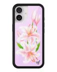 Wildflower iPhone case 17 Sweet Lily Lilac Cute