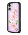 Wildflower iPhone case 17 Sweet Lily Lilac Cute