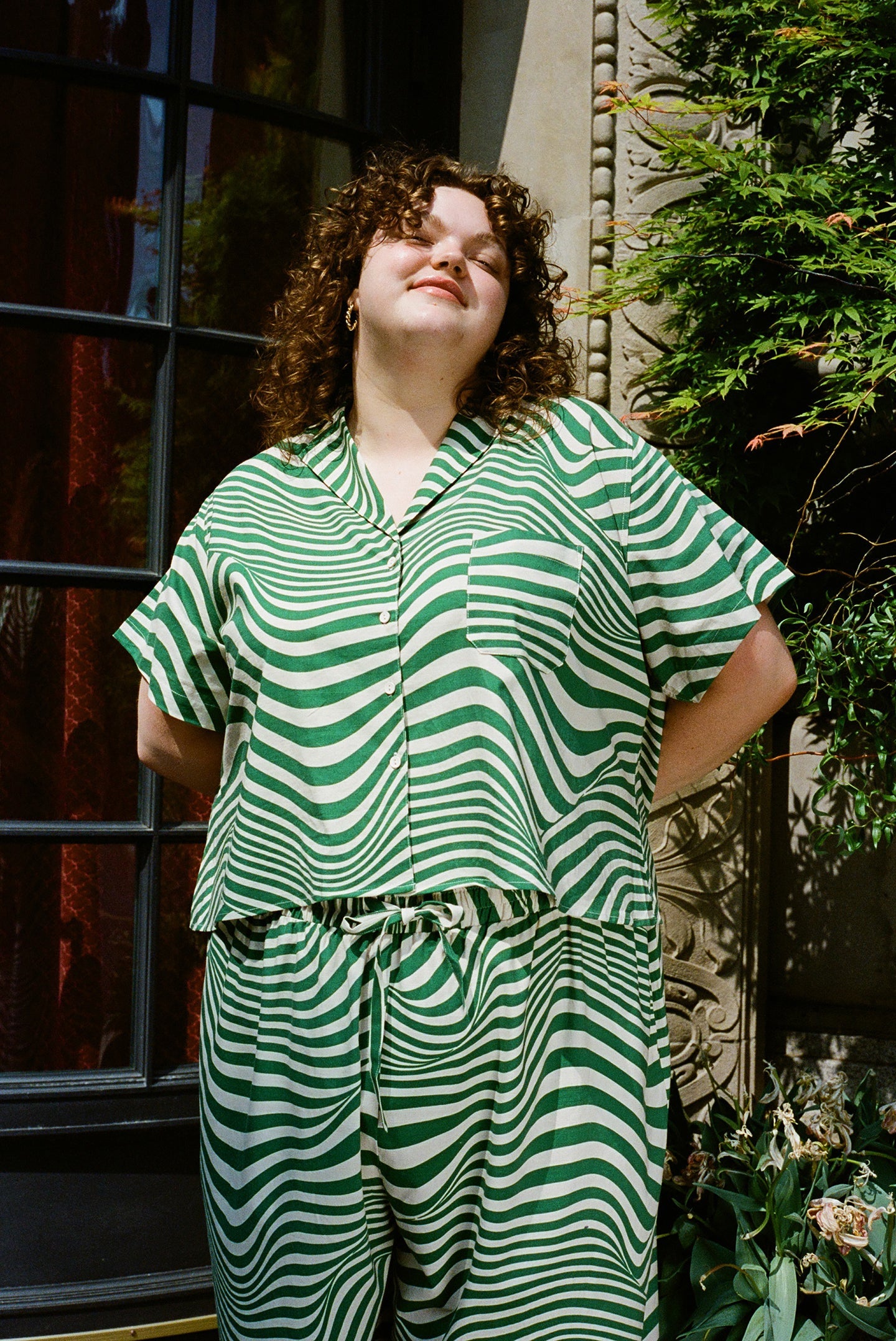 WRAY - Long Lounge Set - Algae Swirl -