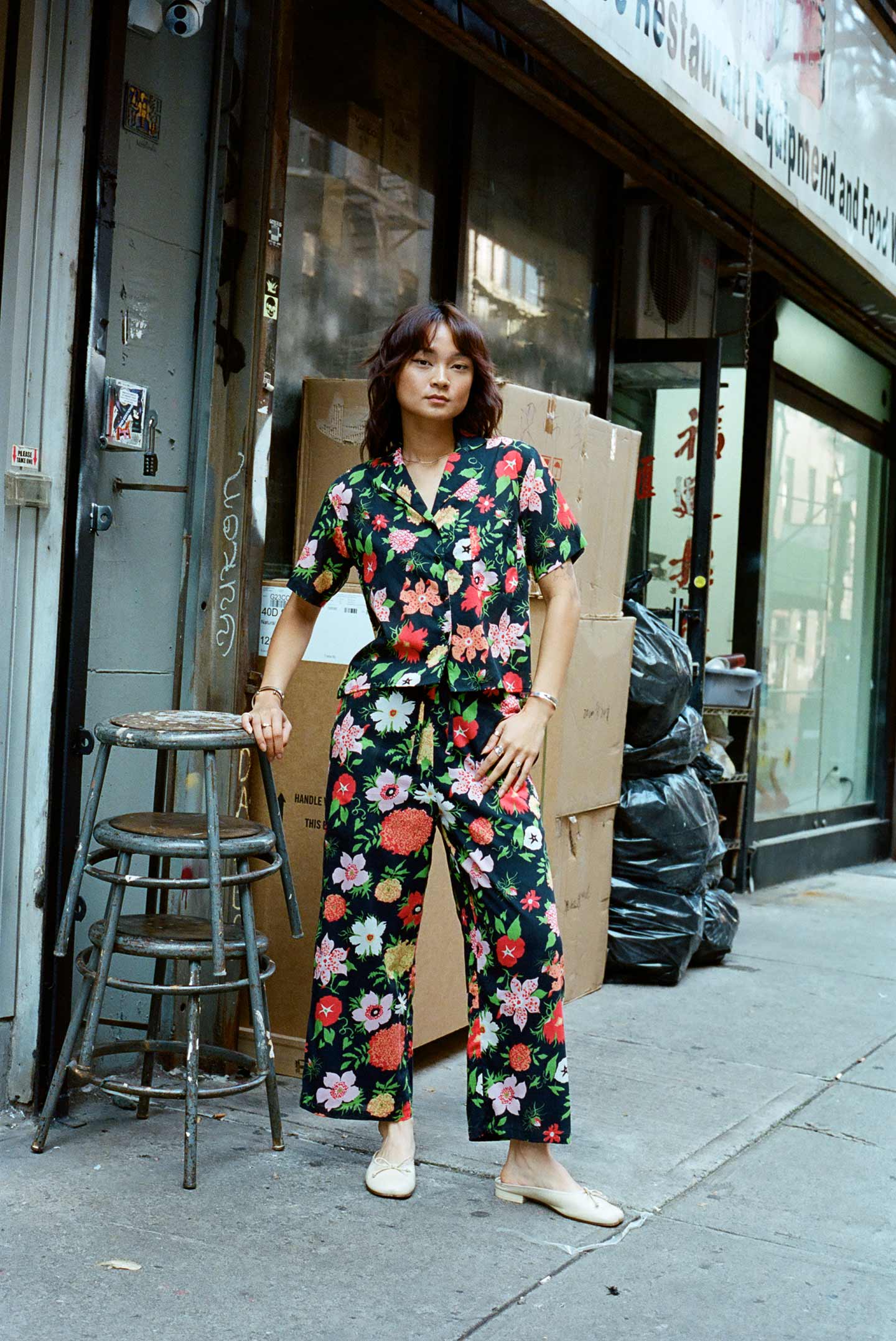 WRAY - Lounge Top - Mills Floral -