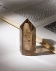 Luna Norte - Celestial Clear Quartz Gemstone Tower - Dark