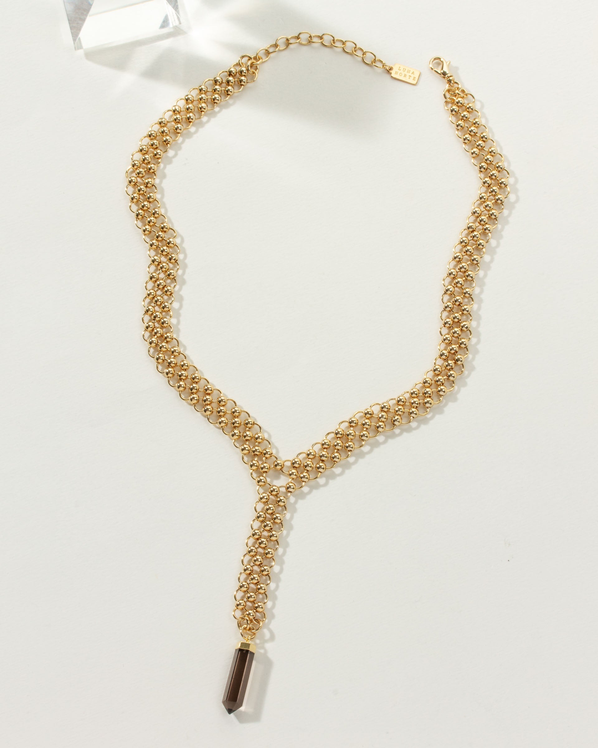 Luna Norte - Smoking Point Chain Maille Y-Necklace -