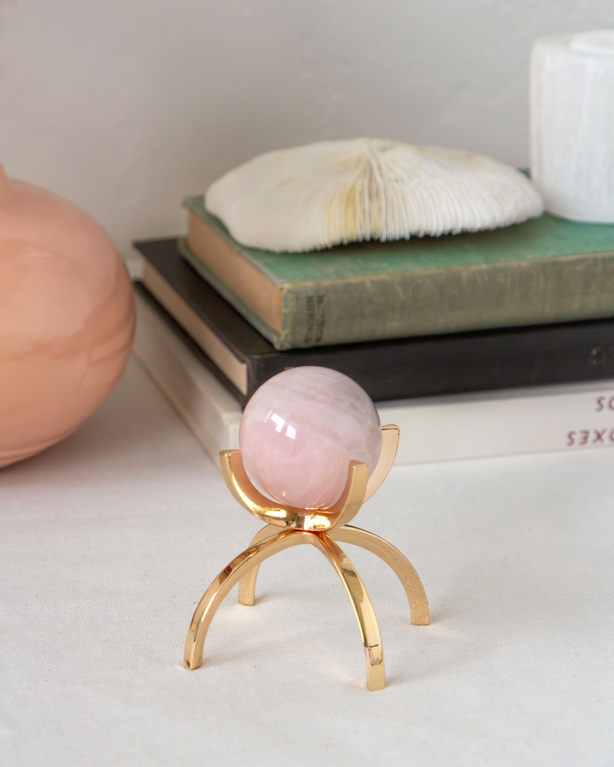 Eye Of the Beholder Gemstone Sphere On Stand Set
