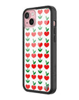 Wildflower iPhone case 15 Plus Love Blooms Hearts Cute
