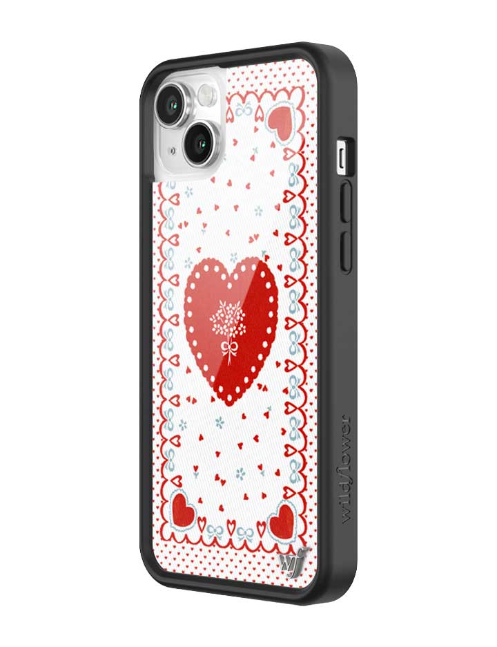 Wildflower iPhone case 13 Lovers Lane Red Cute